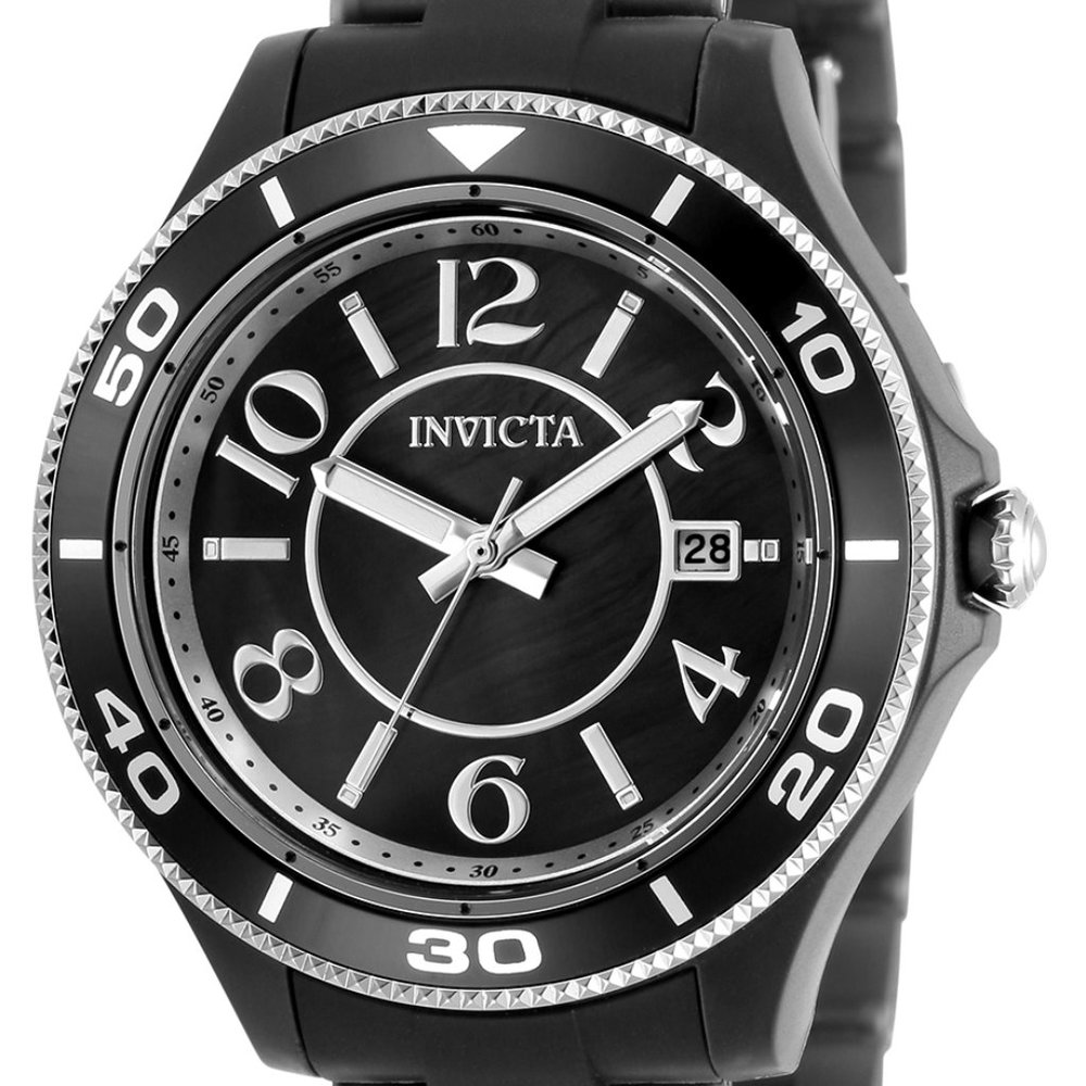 Invicta Anatomic Mother of Pearl Quartz Watch